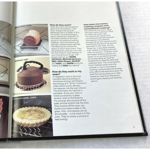 Microwave Cooking Made Easy Litton Recipes Vintage Cookbook 1981 - Picture 6 of 12
